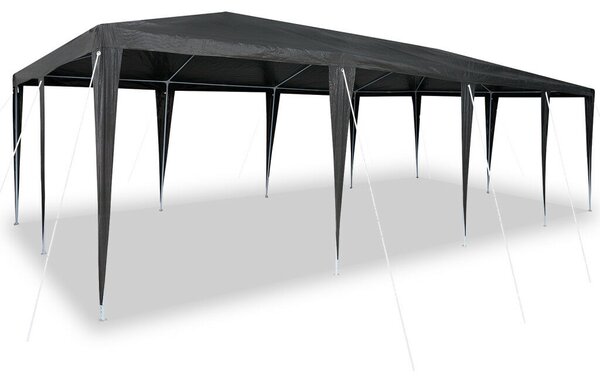 VidaXL Parti Pavilon, 8x4 m, PE, Antracit