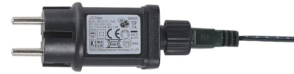 Karácsonyfa LED PALOMAR 180 cm Sötétzöld