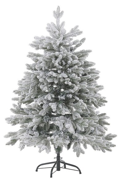 Karácsonyfa műhóval FORAKER 120 cm Fehér