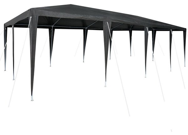 VidaXL Parti Pavilon, 8x4 m, PE, Antracit