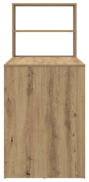 Tárolós íróasztal Művészi tölgy 113x54x120 cm Mérnöki fa