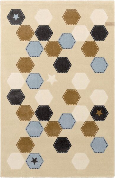 Polygon beige szőnyeg 115x175 beige-barna