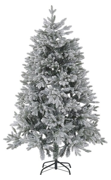 Karácsonyfa műhóval FORAKER 180 cm Fehér