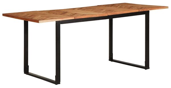 Tömör akácfa étkezőasztal 180 x 90 x 75 cm