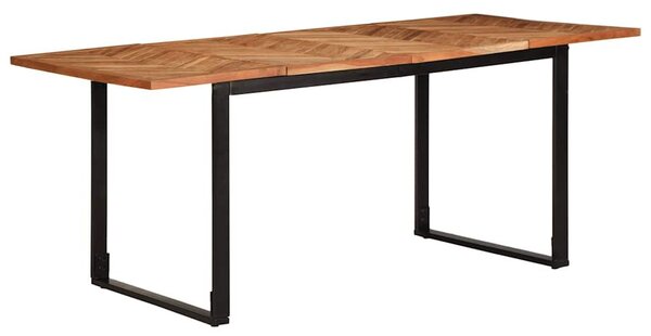 Tömör akácfa étkezőasztal 180 x 90 x 75 cm