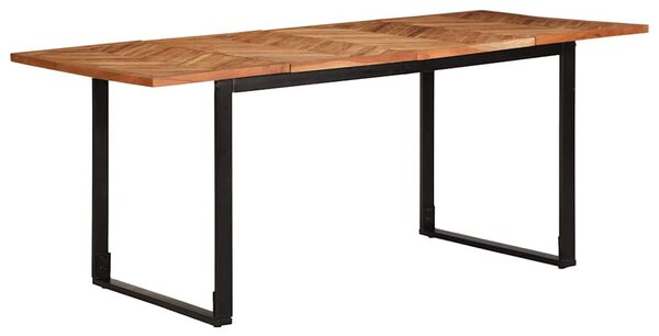 Tömör akácfa étkezőasztal 180 x 90 x 75 cm