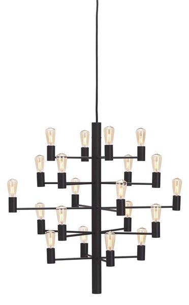Manola 20 Csillár Black Dimmable LED - Herstal
