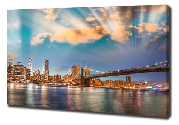 Vászonfotó Brooklyn híd