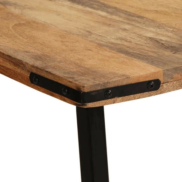 Tömör mangófa étkezőasztal 180x90x75 cm