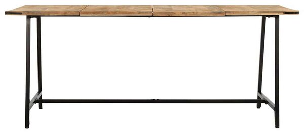 Tömör mangófa étkezőasztal 180x90x75 cm