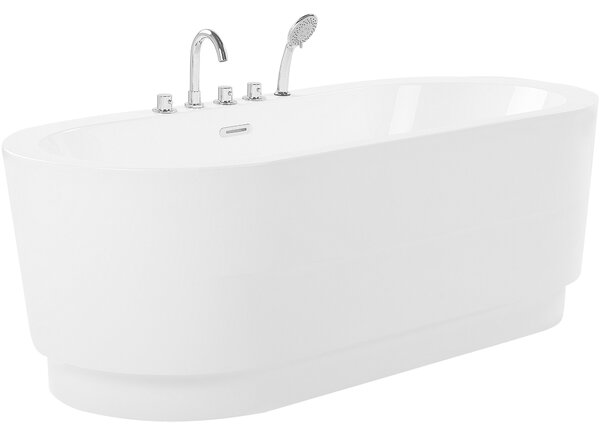 Szabadon álló fürdőkád EMPRESA beépített elemekkel 170 x 80 cm Fehér