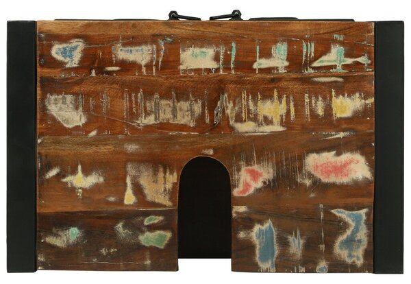 Mosdószekrény 55x35x60 cm Tömör fa újrahasznosított