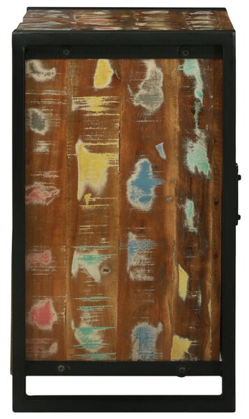 Mosdószekrény 55x35x60 cm Tömör fa újrahasznosított