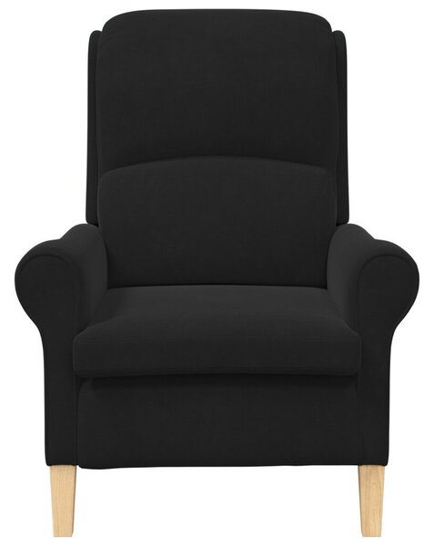 Fekete Karosszék Fekete Szövet, Fa Standard Ergonomikus
