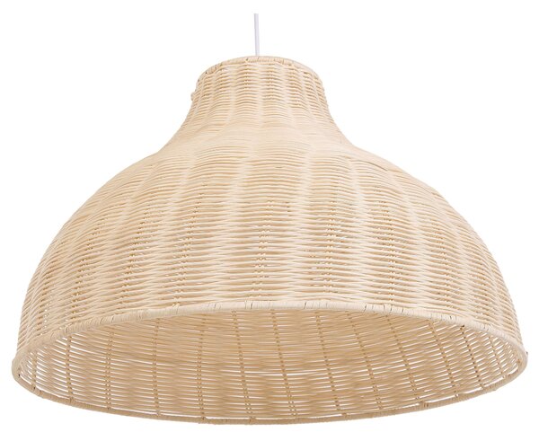 Függőlámpa MILLIAN Rattan Világosbarna