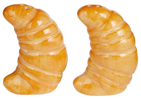 SALT & PEPPER kerámia só-és borsszóró , croissant