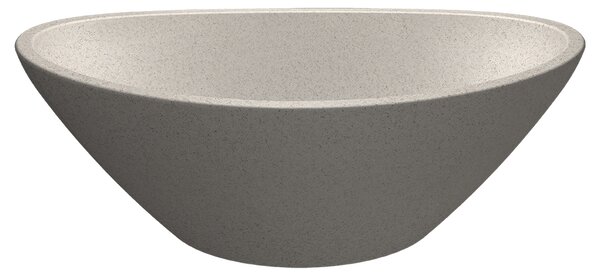 Laveo Vela, gránit munkalap mosdó 340x200x130 mm, bézs, LAV-VGV1410T