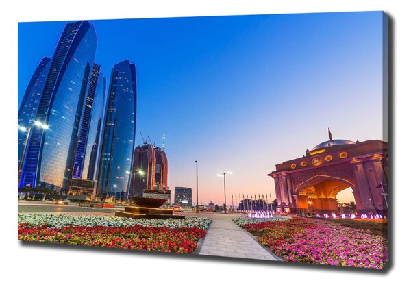Vászonfotó Az utcák abu dhabi
