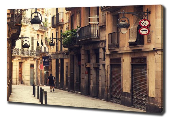 Vászonfotó Streets of barcelona