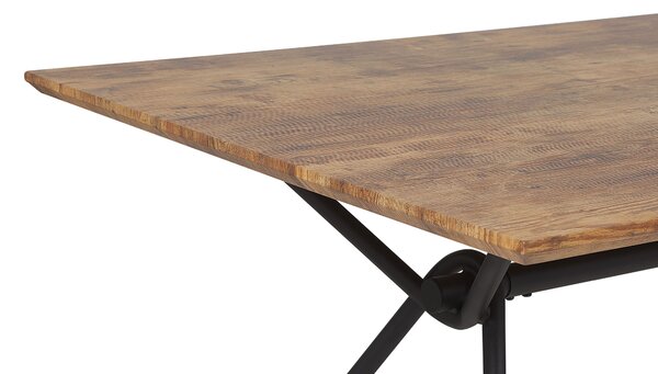 Étkezőasztal AMSTERDAM Sötétbarna 160 cm 90 cm