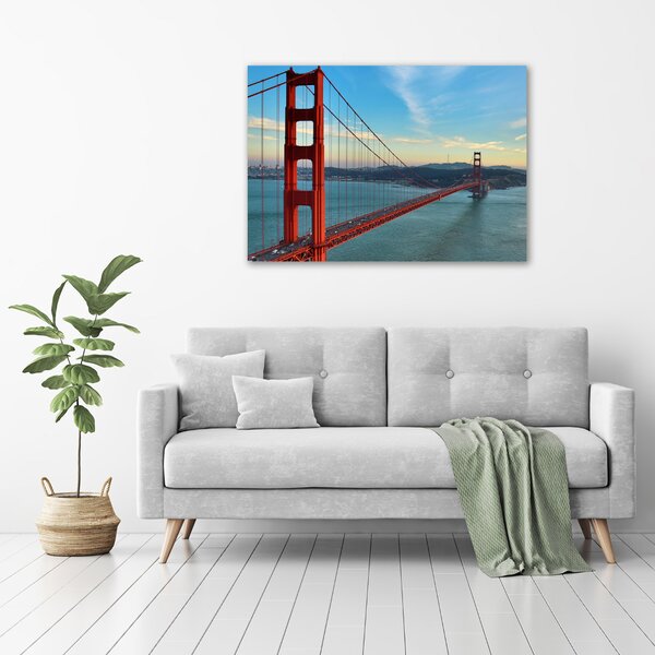 Vászonfotó Bridge san francisco