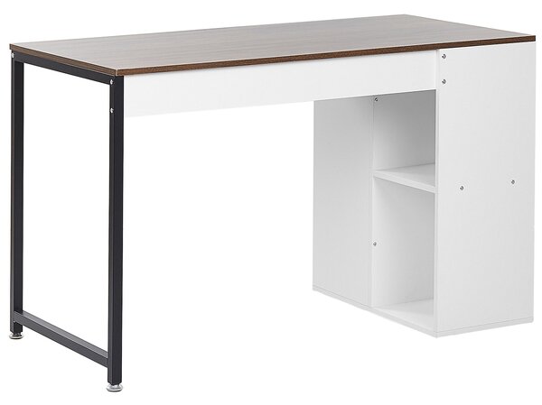 Íróasztal DESE Barna/fehér 120 cm 60 cm