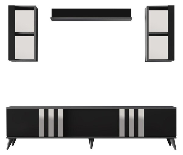 Nappali fal Chromatic (antracit + fekete)