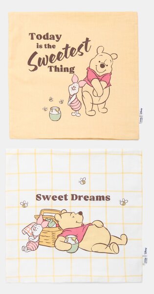 Sinsay - Párnahuzatok 2 db-os csomag Winnie the Pooh - narancs