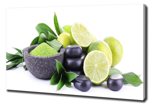 Feszített vászonkép Limes és kövek