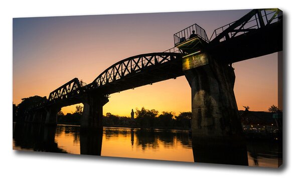 Vászonfotó Bridge thaiföldön