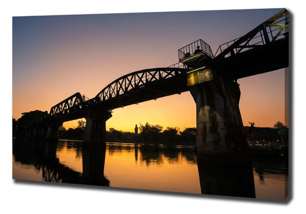 Vászonfotó Bridge thaiföldön