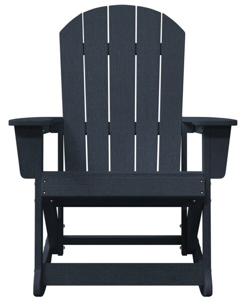 Tengerészkék Adirondack hintaszék 73.5x92x90 cm HDPE