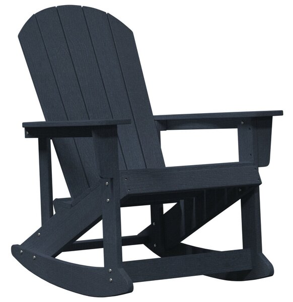 Tengerészkék Adirondack hintaszék 73.5x92x90 cm HDPE
