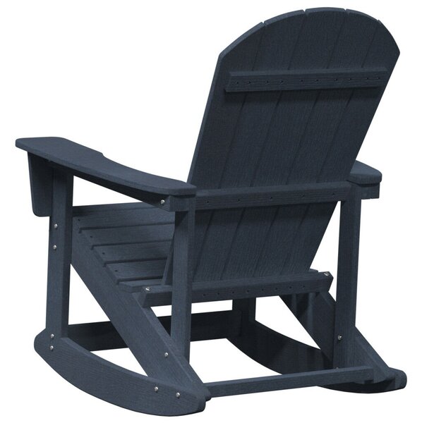 Tengerészkék Adirondack hintaszék 73.5x92x90 cm HDPE