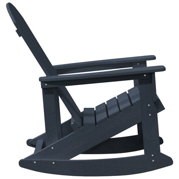 Tengerészkék Adirondack hintaszék 73.5x92x90 cm HDPE