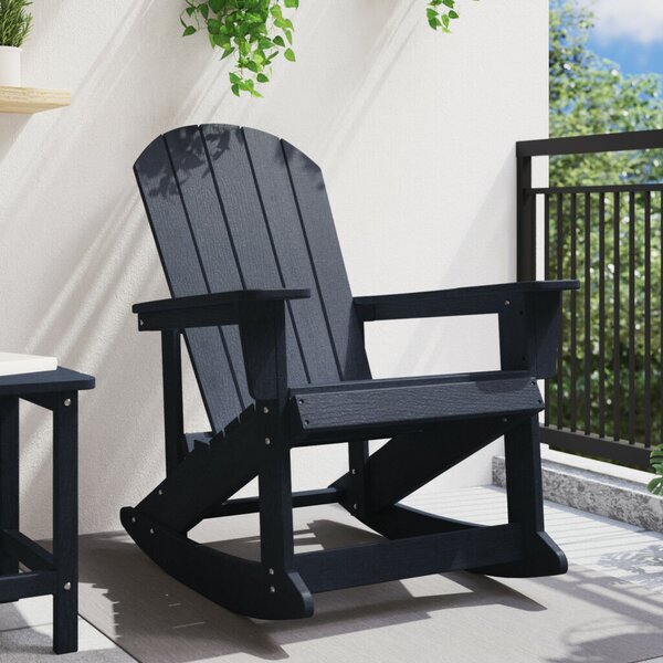 Tengerészkék Adirondack hintaszék 73.5x92x90 cm HDPE
