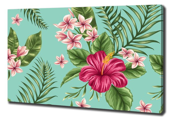 Fali vászonkép Hawaii virágok