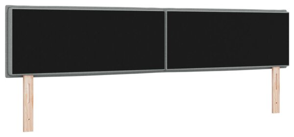 LED fejtámla világosszürke 200 cm szövet