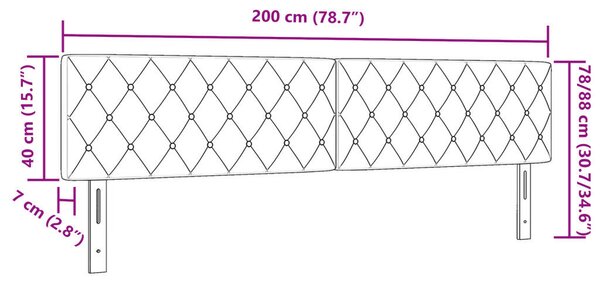 LED fejtámla kristálygombos steppelésű sötétzöld 100 cm bársony
