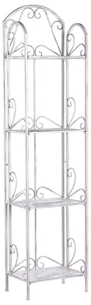 Polcrendszer VALDIVIA Fém 166 cm 40 cm Fehér