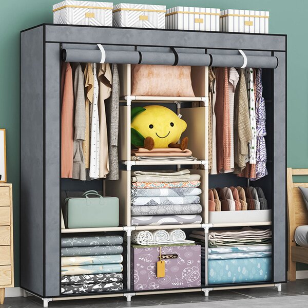 Nagy textil gardróbszekrény PJJSC002