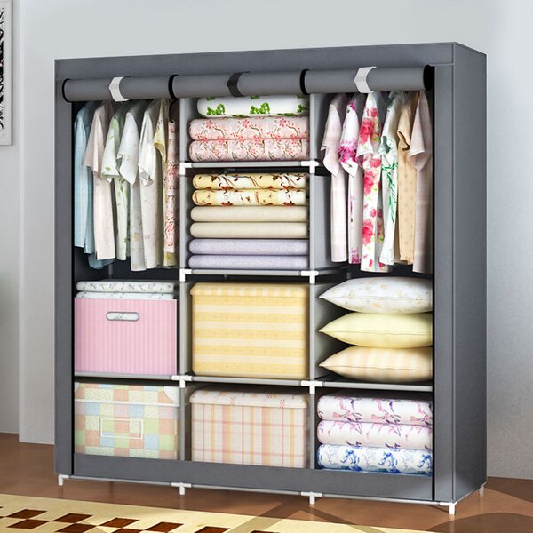 Nagy textil gardróbszekrény PJJSC002