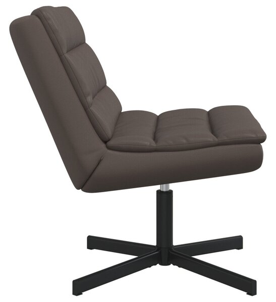 Forgószék Csokoládébarna Műbőr Közepes Ergonomikus Forgószék