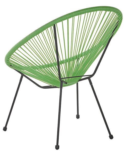 Kerti szék ACAPULCO II PE Rattan Zöld