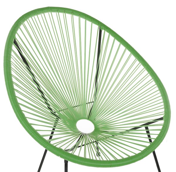 Kerti szék ACAPULCO II PE Rattan Zöld