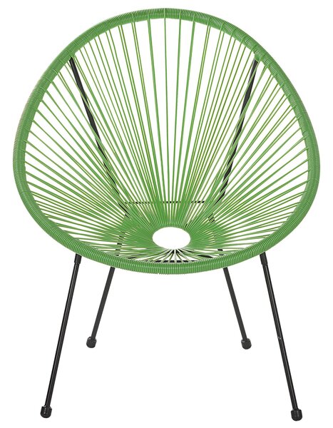 Kerti szék ACAPULCO II PE Rattan Zöld