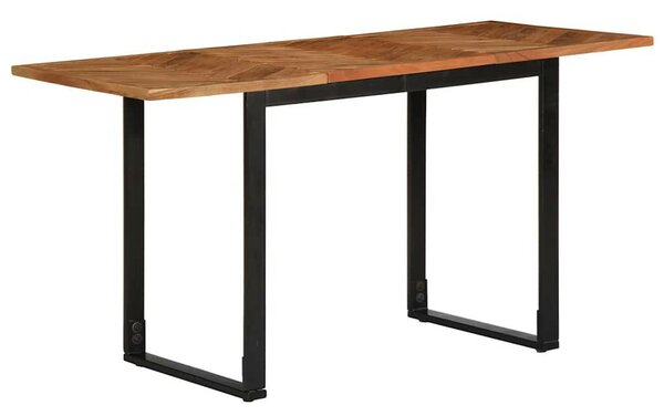 Tömör akácfa fa étkezőasztal 140 x 70 x 75 cm