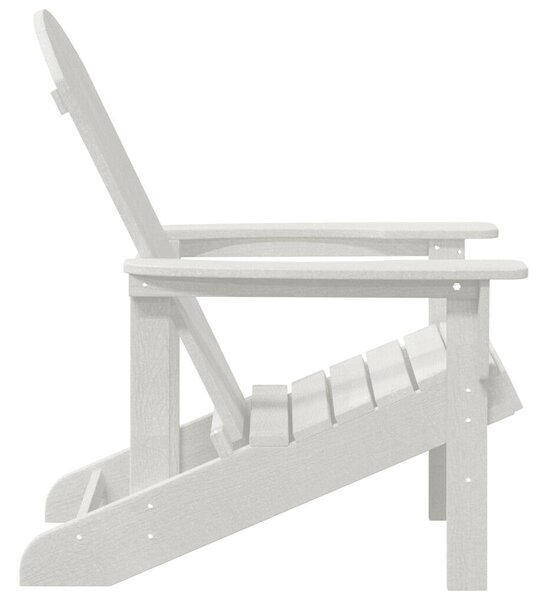Adirondack Székek 2 db Fehér 74x82x90 cm HDPE