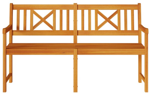 Kerti Pad 150x56x90 cm Tömör Akácfából