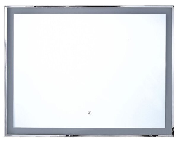 LED fürdőszobai tükör ARGENS 90 cm 70 cm Ezüst